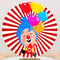 Customize Size Party Round Backdrop Cover Circle Background 3pcs Cylinder Plinth Covers