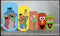 Customize Size Sesame Street 5 pieces Cylinder Plinth Covers
