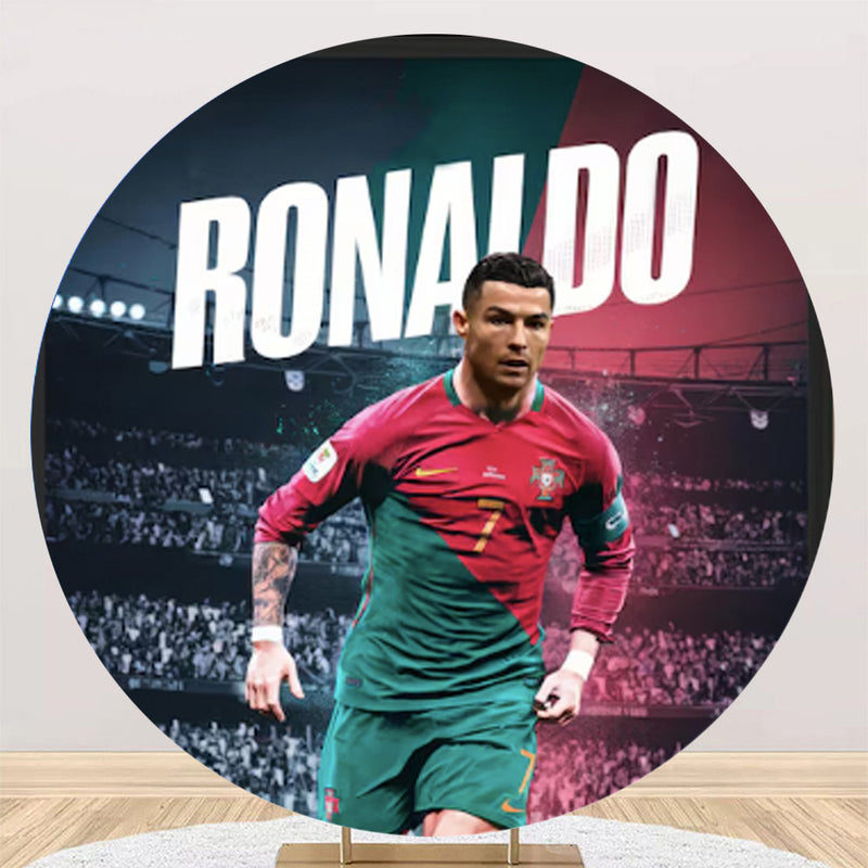 Customize Photo Backdrop Cover Round Backdrop Birthday Party Circle Background Covers