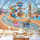 Custom Paw Patrol in Water Park Photo Backdrop Banner