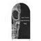 Customize Skeleton Birthday Photo Background Arch Chiara Skull Background Double Side Elastic Covers