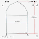 Customize Size Party Photo Background Chiara Theme Background Double Different Sides Elastic Covers