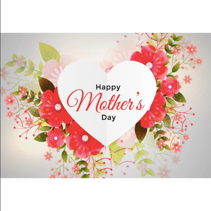 Custom Mother's Day Photo Backdrops Mothers Party Photography Background Banner