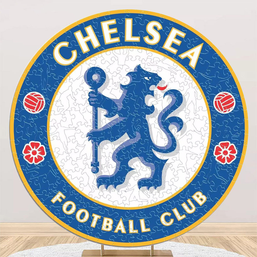 Custom Chelsea Football Club Round Photo Backdrop Cover