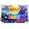Custom Hip Hop Disco Music Photography Backdrops Let's Dance Happy Birthday Party Decor Background