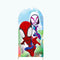 Customize Superhero Photo Background Boys Birthday Arch Chiara Theme Background Double Side Elastic Covers