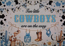 Customize Cartoon Photo Backdrop Cowboy Photography Backgrounds Banners