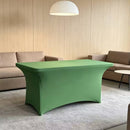 Spandex Tablecloth Fitted and Tight Cloth for Rectangle Table for Party, Wedding, Banquet and Birthday