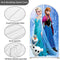 Customize Girls Birthday Photo Background Arch Chiara Theme Background Double Side Elastic Covers