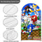 Customize Boys Birthday Photo Background Arch Chiara Theme Background Double Side Elastic Covers