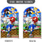 Customize Boys Birthday Photo Background Arch Chiara Theme Background Double Side Elastic Covers