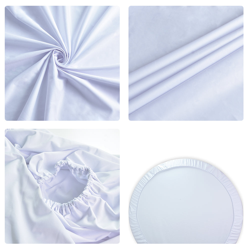 Customize Size Pink Photo Background Cover Arch Chiara Theme Background Double Side Elastic Covers