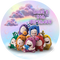 Customize kids Photo Backdrop Cover Round Backdrop Birthday Party Circle Background Covers