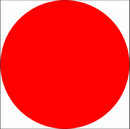 Customize Red Plain Solid Photo Backdrop Cover Round Backdrop Birthday Party Circle Background Cover