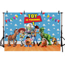 Custom Name Toy Story Photo Backdrop Bannner
