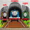 Customize Size Thomas and Friends Photo Background Character Cover Theme Arch Background Double Side Elastic Covers