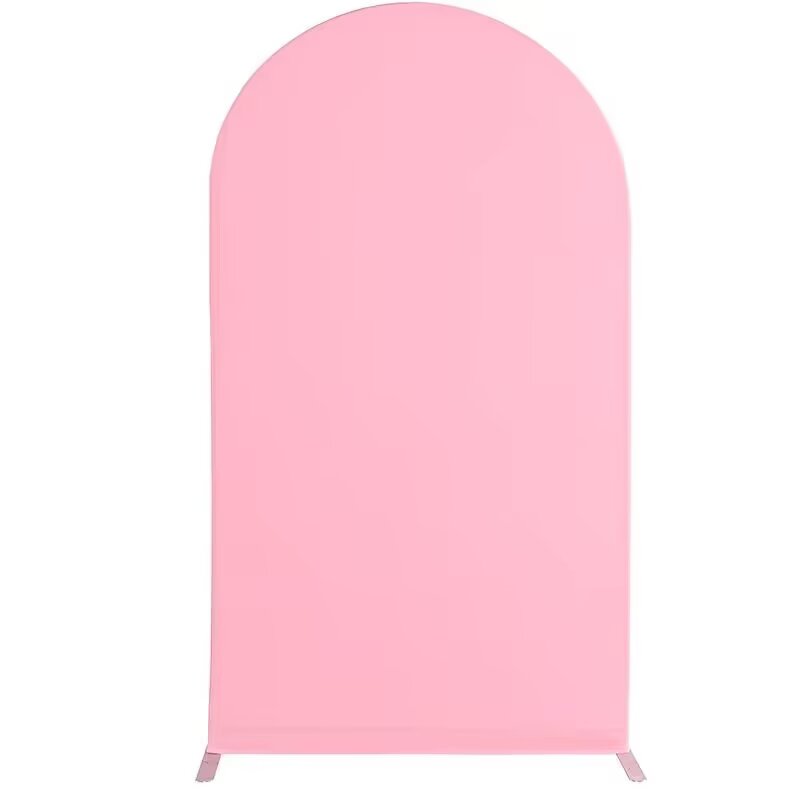 Custom Solid Arch Backdrop Cover Spandex Double Sides Elastic Covers
