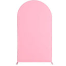 Custom Solid Arch Backdrop Cover Spandex Double Sides Elastic Covers