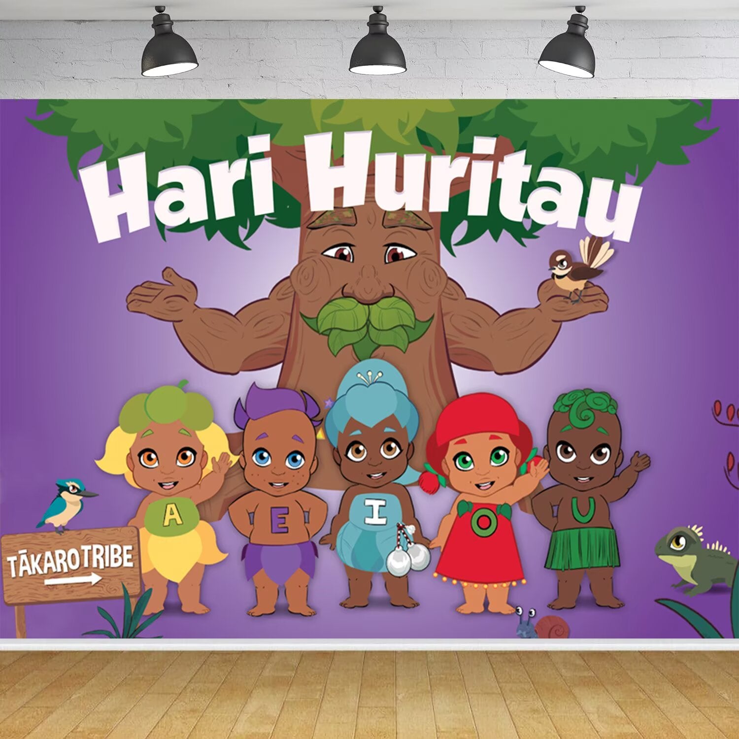 Custom Hari Huritau Photo Backdrop Banner