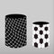 Customize Size Football 3 pieces Cylinder Plinth Covers