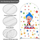 Custom Plim Plim Arch Photo Backdrop Cover Different Double Side Elastic Covers