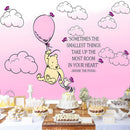 Custom Winnie the Pooh Photo Backdrop Banner for Girl