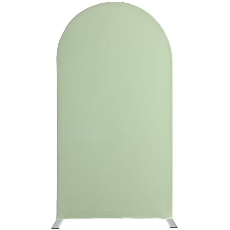 Custom Solid Arch Backdrop Cover Spandex Double Sides Elastic Covers