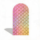 Custom Baby Shark Arch Backdrop Cover for Girl Double Sides Elastic Covers