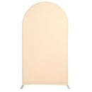 Custom Solid Arch Backdrop Cover Spandex Double Sides Elastic Covers