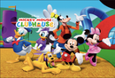 Customize Mouse Clubhouse Photography Backdrop Photo Background Decor Poster Banner