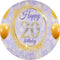 20th Birthday Round Backdrop Girls Birthday Party Circle Background Table Banner Covers