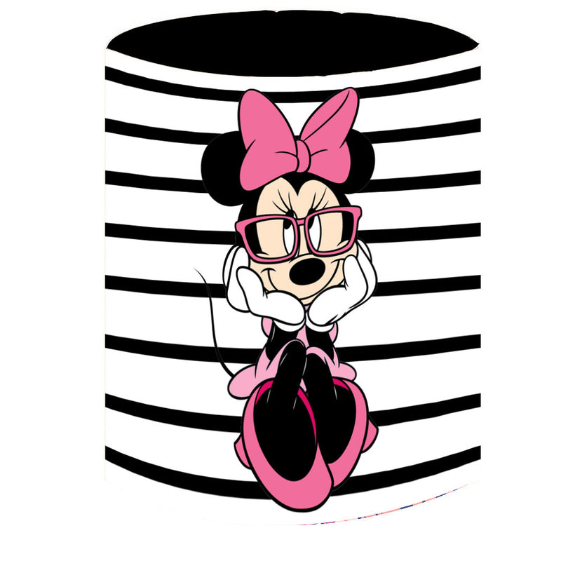 Minnie Mouse Round Backdrop