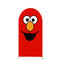 Sesame Street Photo Background Cover Elmo Character Arch Theme Backgrounds Double Side Elastic Covers