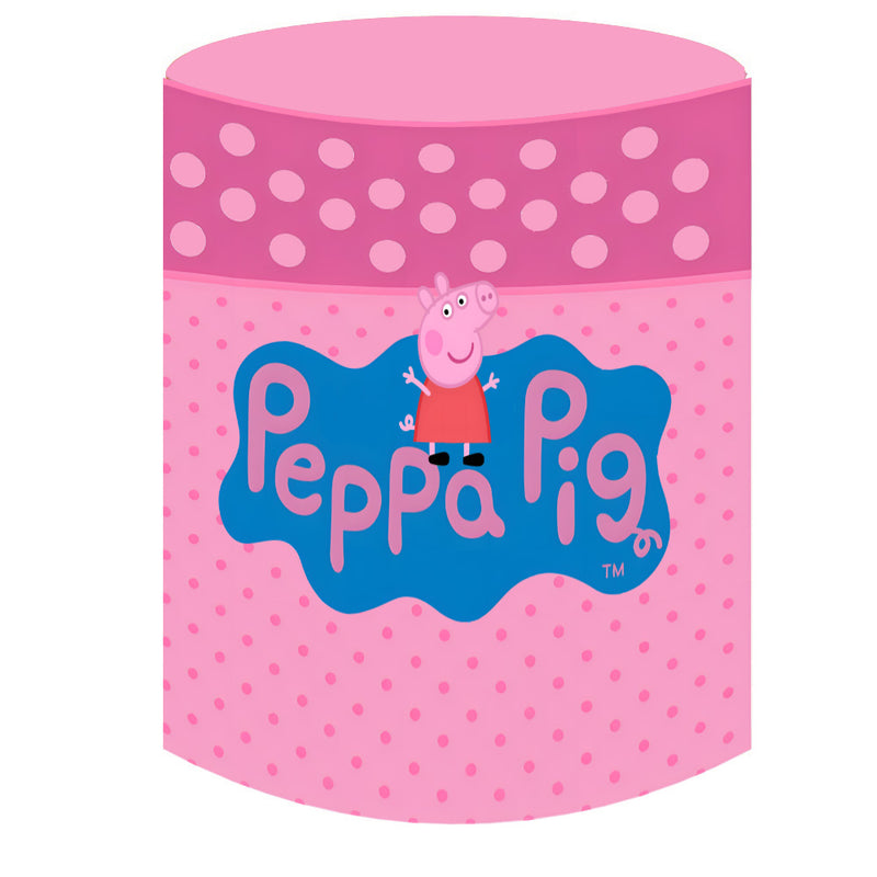 Peppa Pig Round Backdrop