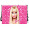 Barbie Photography Background Pink Girls Birthday Party Decor Backdrop Photo Studio Props