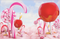 Candy Birthday Photo Backdrop Donut Girls Birthday Party Decor Photo Studio Kids Photography Background