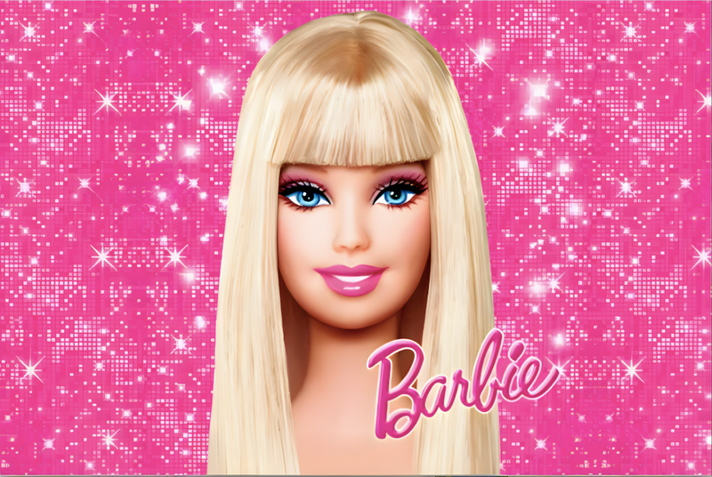 Arrière-plan de photographie Barbie rose, décor de fête d'anniversaire pour filles, accessoires de Studio Photo 