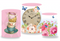 Customize Baby Shower Round Backdrop Covers Tea Party Circle Background Cylinder Plinth Covers