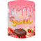 Personalize Donut Grow Up Birthday Photo Round Backdrops Pink Girls Birthday Party Circle Background Cake Party Table Banner Covers