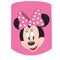 Minnie Mouse Round Backdrop Decoration Pink Girls Birthday Party Cylinder Plinth Covers Mickey Mouse Photo Background