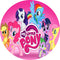 My Little Pony Round Backdrops Girls BirthdayParty Circle Background Kids Cake Table Banner Covers