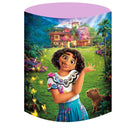 Disney Princess Round Background Movie Encanto Princess