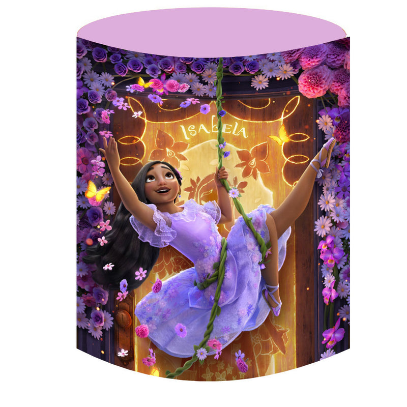 Disney Princess Round Background Movie Encanto Princess
