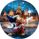 Mickey Mouse Round Backdrops Merry Christmas