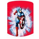 Marvel Round Backdrop Avengers Hulk Iron Man Kids Birthday Party Circle Background Cylinder Plinth Covers