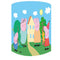 Peppa Pig Round Backdrop Boys or Girls 1st 2nd 3rd Birthday Party Decor Circle Cylinder Plinth Covers