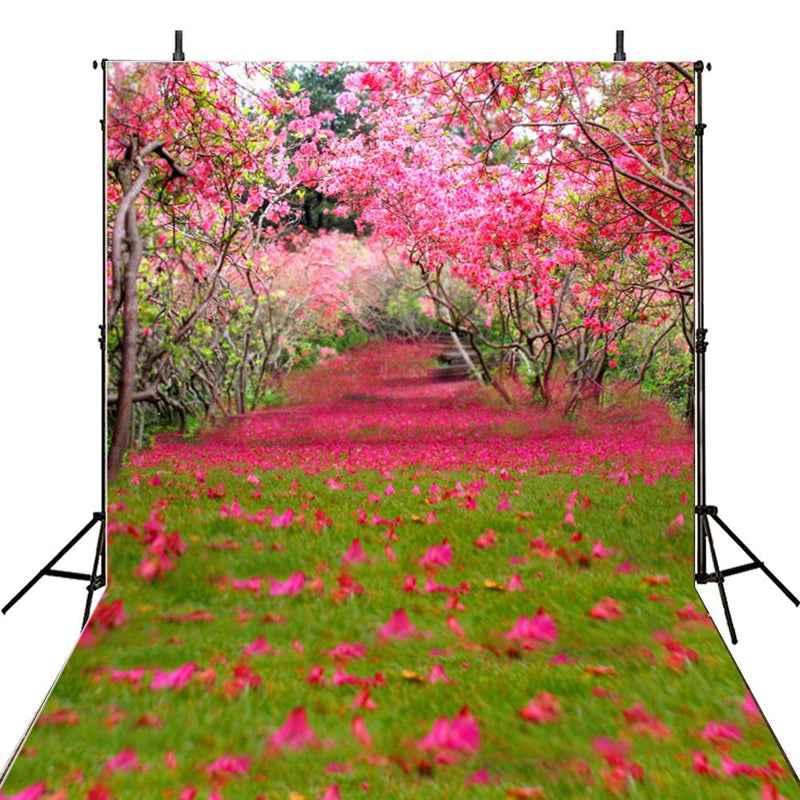 April spring backdrop Easter photo background for photography studio flowers trees photo background vinyl