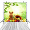 April backdrop Easter eggs photo background for photography spring glass kids photo background vinyl