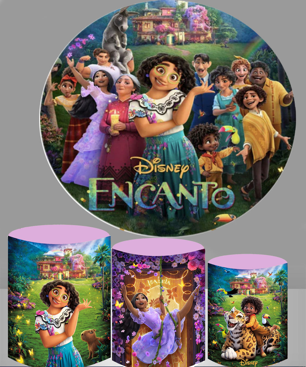 Round Princess Images Customize Princess Round Background Circle Backdrop for Photography Gi ...