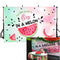 Watermelon Themed One in a Cocomelon Backdrop Kids Happy 1st Birthday Party Banner Watercolor Summer Fruit Photography Background for Girls Picture
